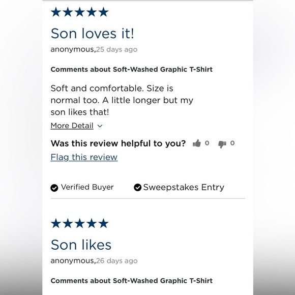 Wrangling Records Co. Old Navy Soft-Washed Graphic T-Shirt Color: Calla Liliest - Picture 7 of 7